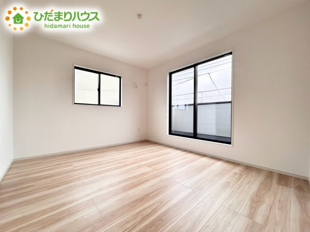 上尾市向山13期　新築戸建　01　の洋室|２階洋室：9帖