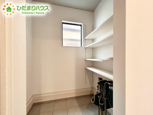 上尾市向山13期　新築戸建　01　の収納