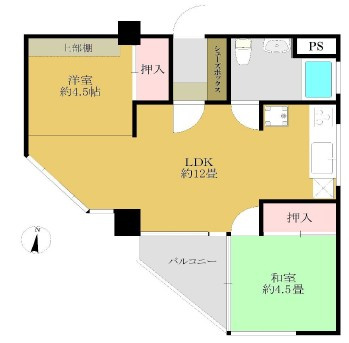 【間取り】 | カーサ青葉台