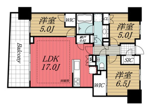 【間取り】 | 幕張ベイパークライズゲートタワー