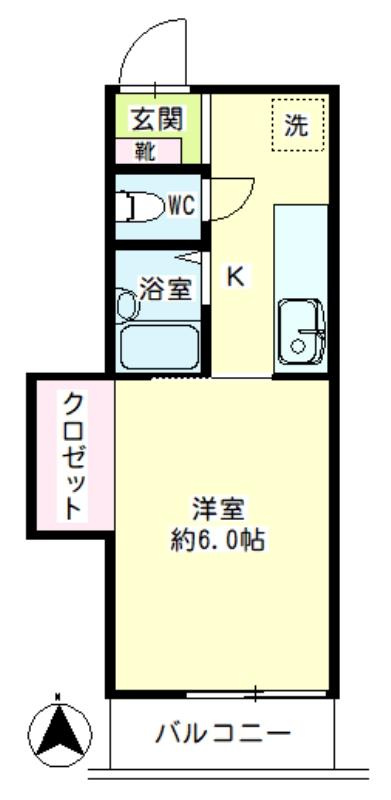 平安コーポラス№14 の間取り
