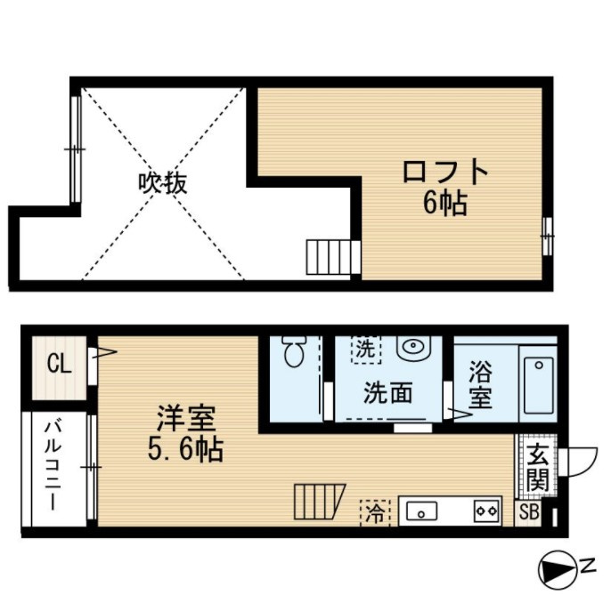 ソレイユ八千代台の間取り