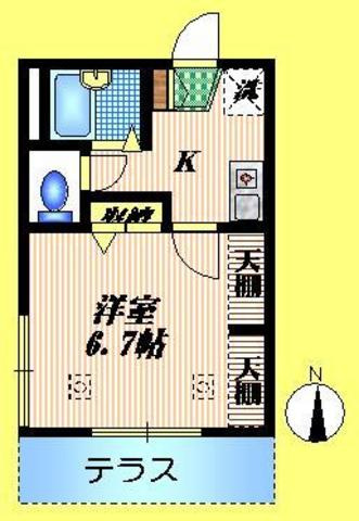 エル・ブランカの間取り|角部屋2面採光　人気の千歳烏山