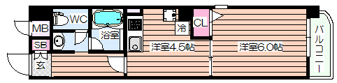 【間取り】 | シャルマンハイム大淀