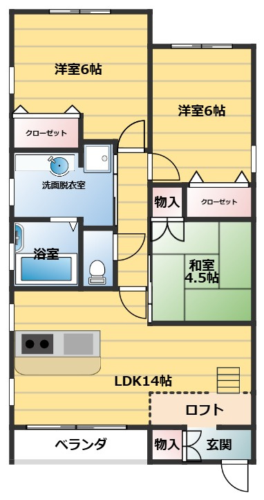 KEI`Sの間取り