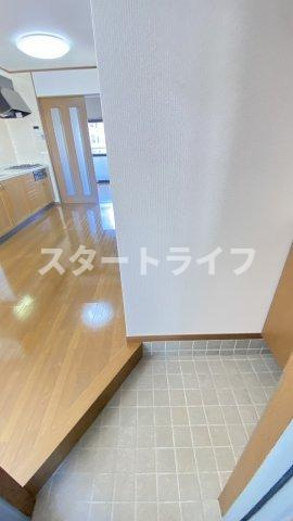 大阪市淀川区東三国６丁目の賃貸マンションの玄関