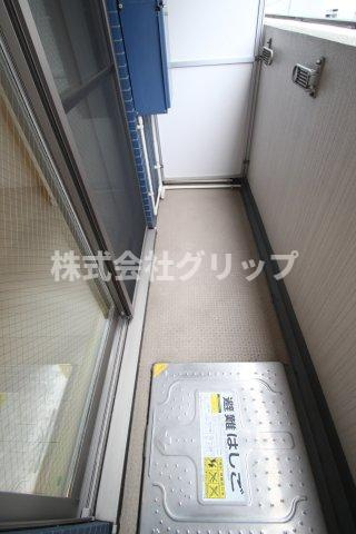 ガーラ・シティ川崎のバルコニー
