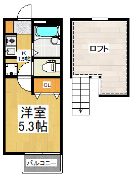 メープルMHの間取り