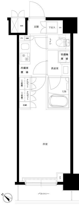 ルーブル住吉弐番館の間取り