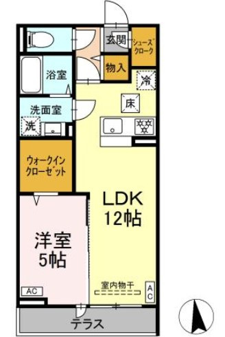 グラナーデ東葛西の間取り
