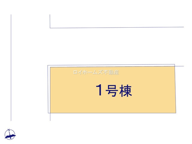 【区画図】 | 名古屋市中川区百船町22-13『仲介料無料』新築戸建て | 1号棟