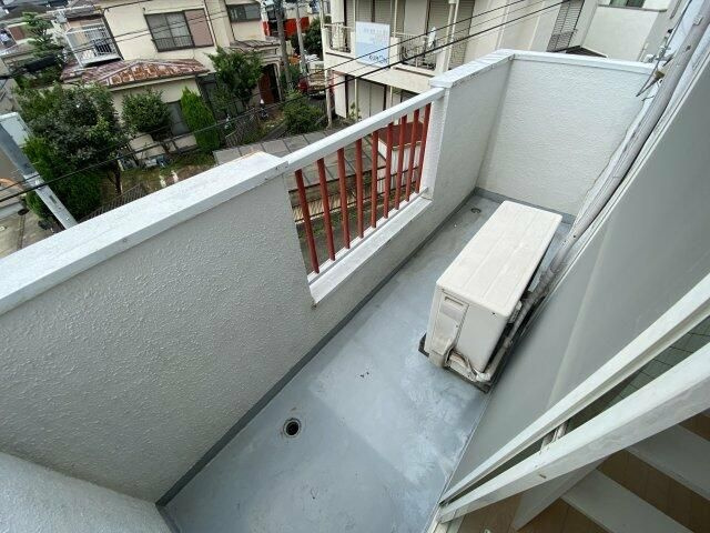 ホワイトヒルズのバルコニー