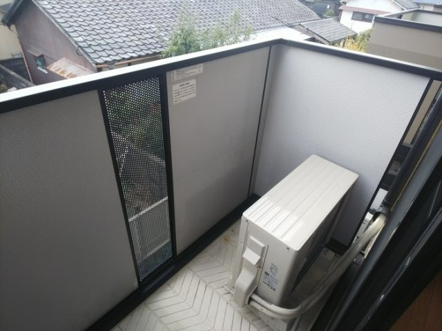 サンハイツのバルコニー