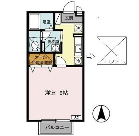 サンハイツの間取り