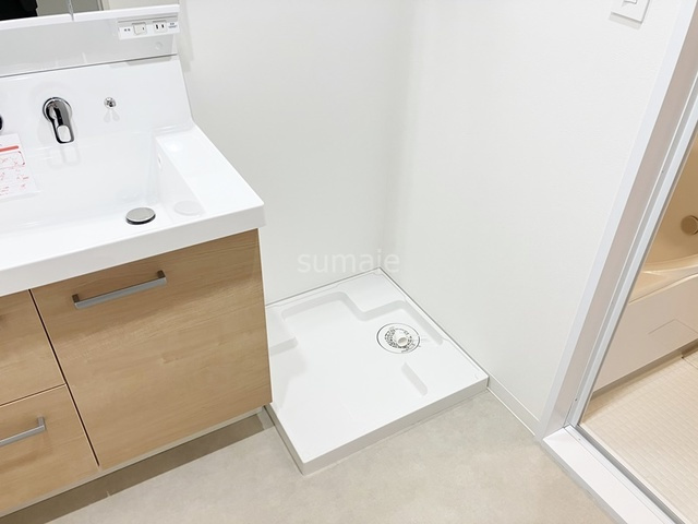シャルム　ウキマの設備|室内洗濯機置場です☆