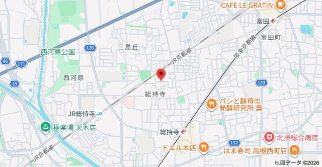 セドゥレ総持寺の地図