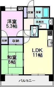 コスモIIの間取り