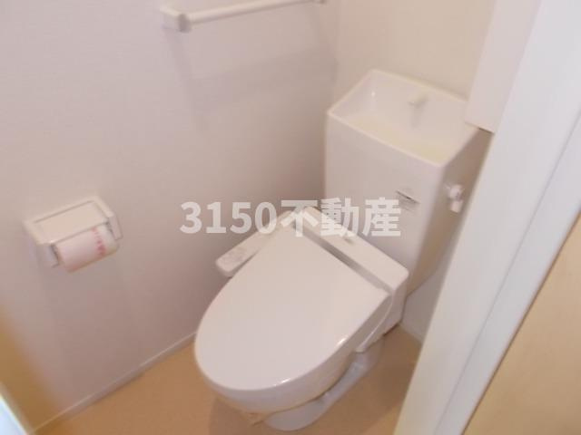 ＹＫ　ヴィレッジⅢのトイレ|ゆったりとした空間のトイレです