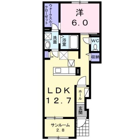 エスポアールの間取り