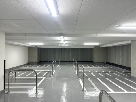 ザ・ファインタワー大阪肥後橋の駐輪場