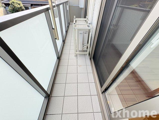 メゾン　ド　ルミエールのバルコニー|開放的で明るい空間を演出してくれるバルコニーです