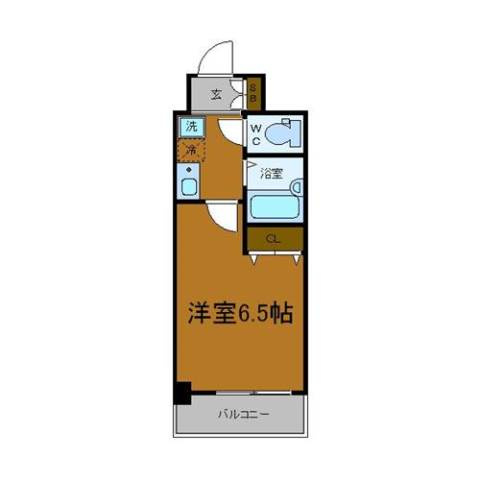 ウィンヒルズ難波南の間取り