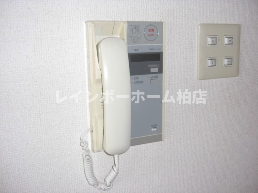 仲介手数料【家賃の１カ月分】無料対象物件！のセキュリティ|インターホンです