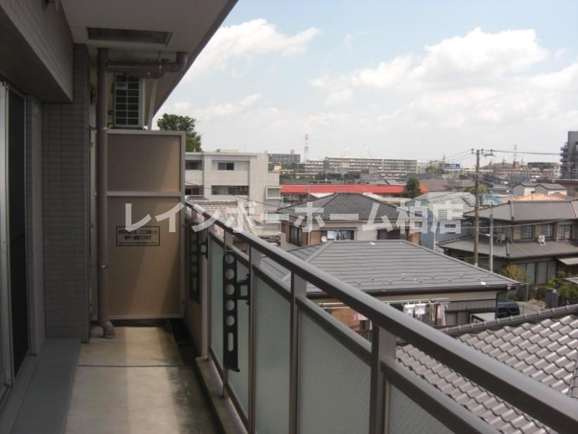 仲介手数料【家賃の１カ月分】無料対象物件！のバルコニー|暖かな日差しのふりそそぐバルコニー