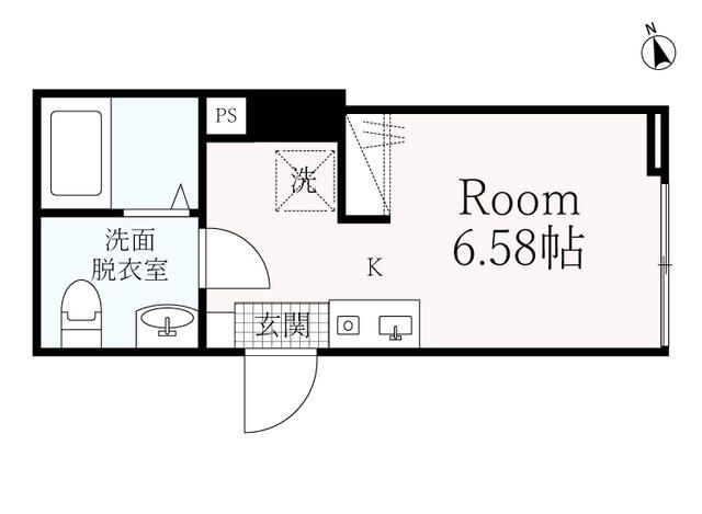 Noir南千住の間取り