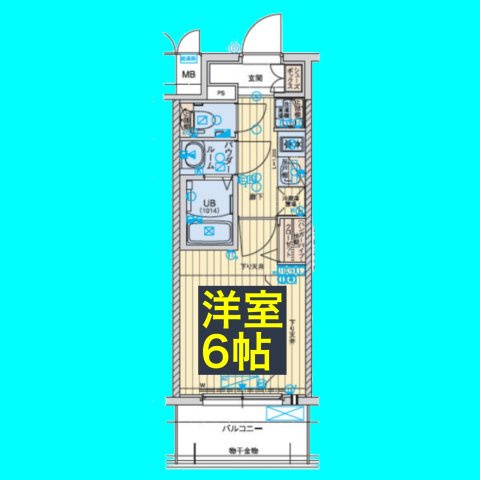 アドバンス名古屋シュテルンの間取り