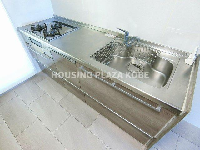 一ノ谷グリーンハイツF棟のキッチン