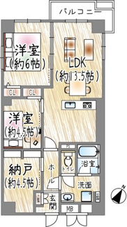 【間取り】 | 桃山台レックスマンション | 間取り