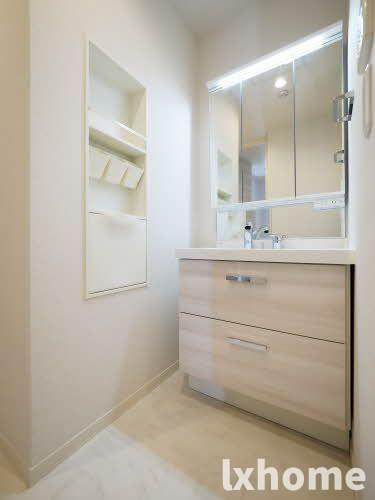 Ｌａ　ｍａｉｓｏｎ　ｒｏｓｅの洗面所|コンパクトで使いやすい洗面所