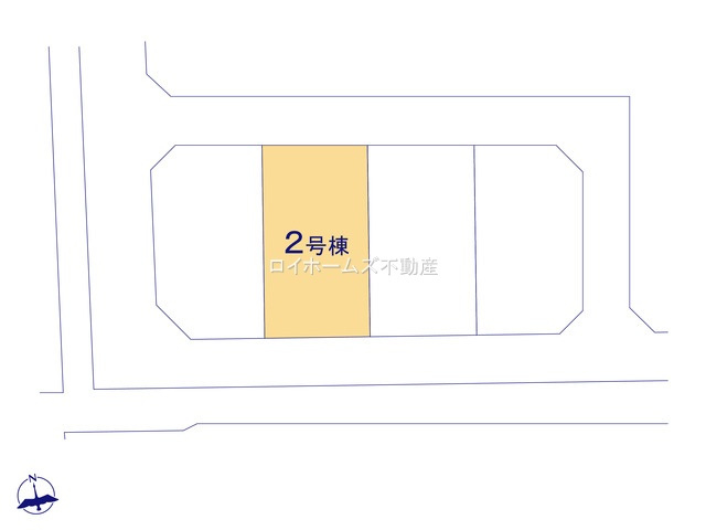 【区画図】 | 稲沢市天池五反田町9-1『仲介料無料』新築戸建て | 2号棟