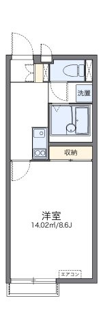 レオネクストキーツの間取り