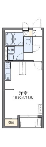 レオネクスト都原の間取り