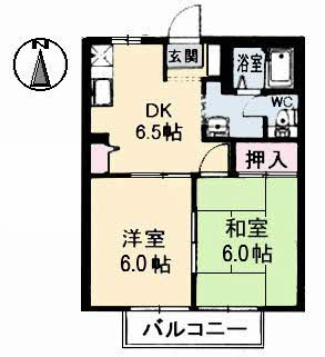 【間取り】 | リバーサイド庄内