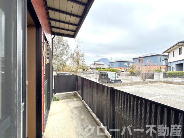 フォブール川津Ｄのバルコニー|バルコニー