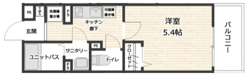 イクシオ石神井台の間取り