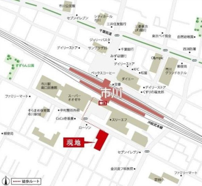 【地図】 | グロリアコート市川