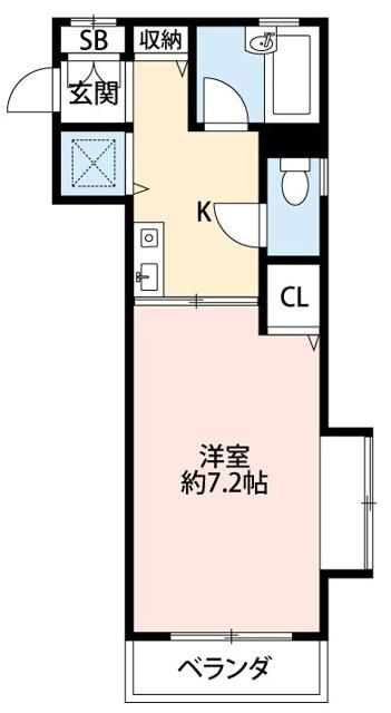 ブレーメンＴＡＭＡ上原の間取り