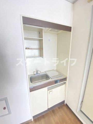 大阪市淀川区木川西１丁目の賃貸マンションのキッチン