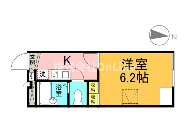 【間取り】 | レオパレス神明5