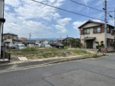 【前面道路含む現地写真】 | 大津市真野5丁目4-17　売土地