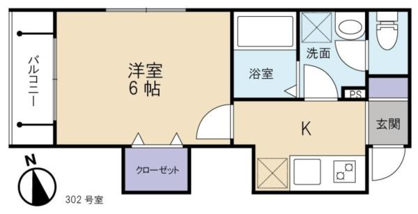 トミマサ コートの間取り