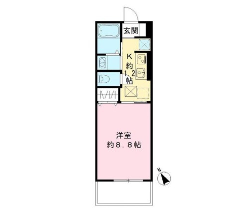 ＦＡＩＲＦＩＥＬＤ　ＣＯＴＴＡＧＥの間取り