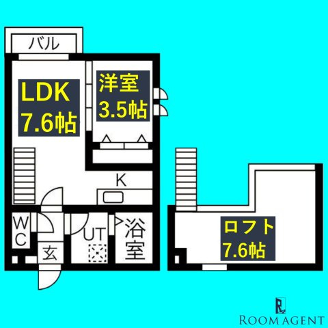 Creo六番町弐番館の間取り