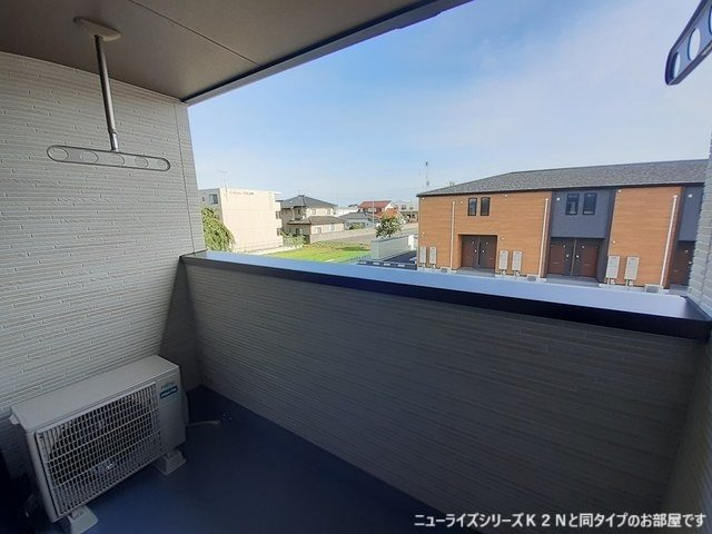 グリーンガーデン　Ⅱのバルコニー