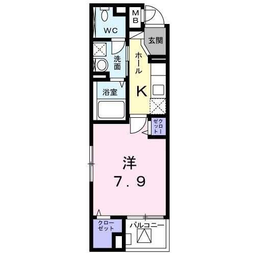 ゴールデン　ソレイルの間取り