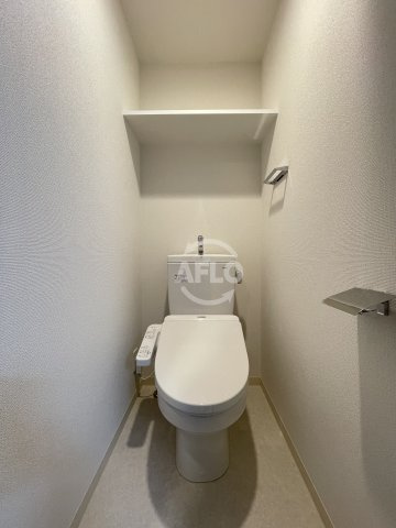エステムコート大阪WESTⅡのトイレ|エステムコート大阪WESTⅡ　温水洗浄便座